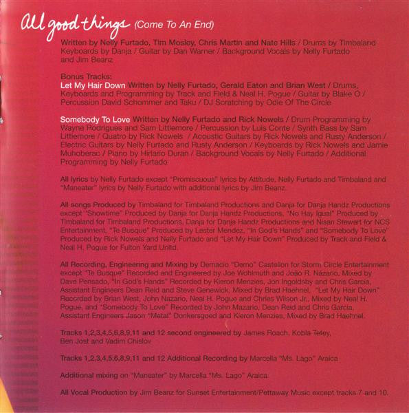 Nelly Furtado - Loose - Used CD image 9