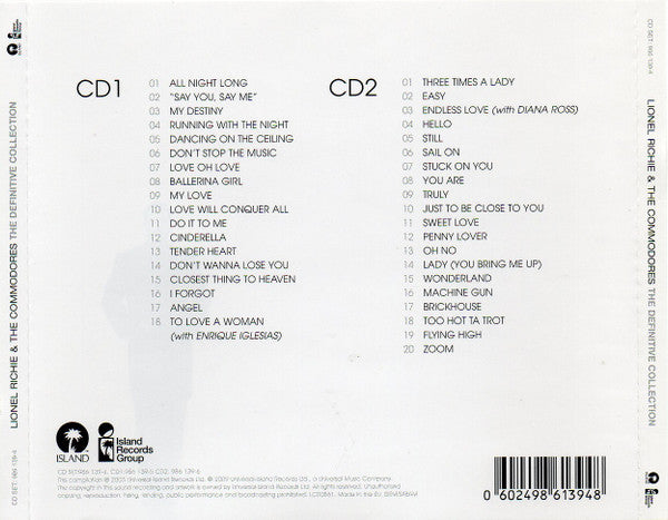 Lionel Richie - Definitive Collection - CD image 5