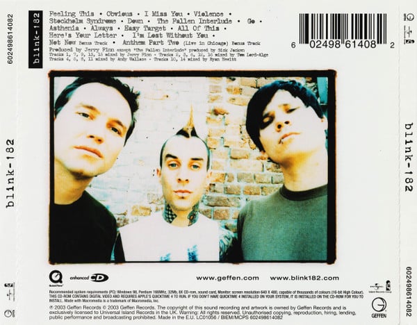Blink-182 - CD image 2