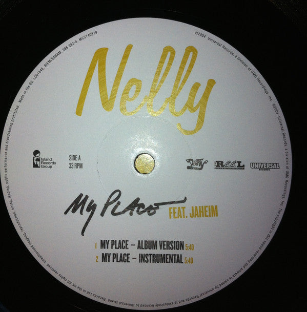 Nelly - My Place / Flap Your Wings - Used Vinyl Record 12" image 3