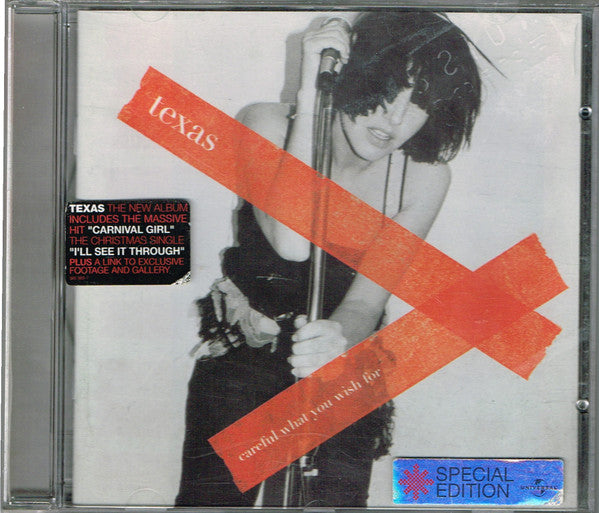 Texas - Careful What You Wish For - Used CD image 2