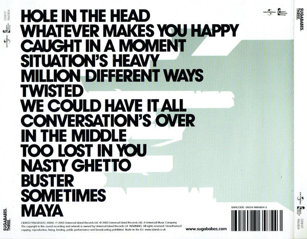 Sugababes - Three - Used CD image 9