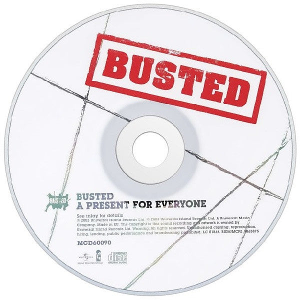 Busted - A Present For Everyone - Used CD image 4