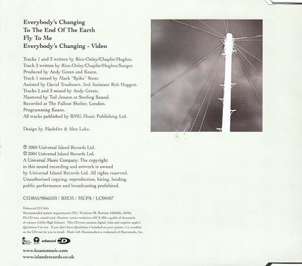 Keane - Everybody's Changing - Used CD image 8