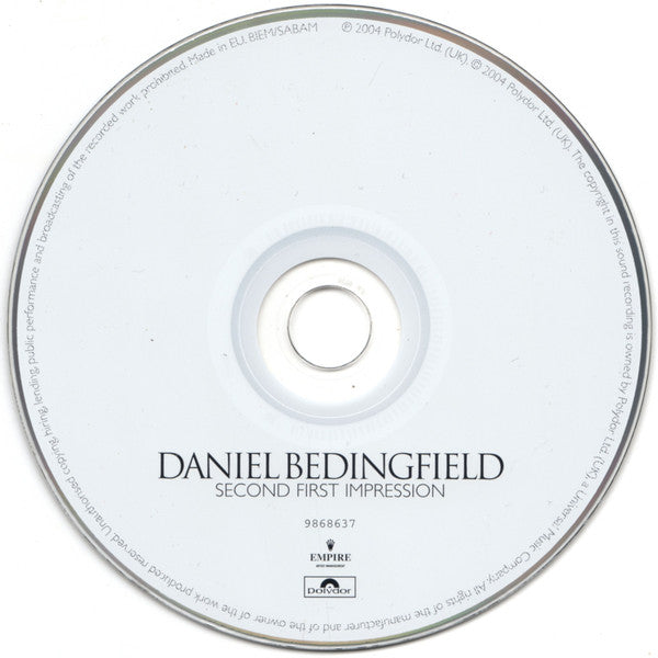 Daniel Bedingfield - Second First Impression - Used CD image 3