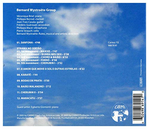Bernard Wystraëte G - Strawa No Sertão - CD image 2