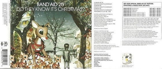 Band Aid 20 - Do They Know It's Christmas? - Used CD image 2