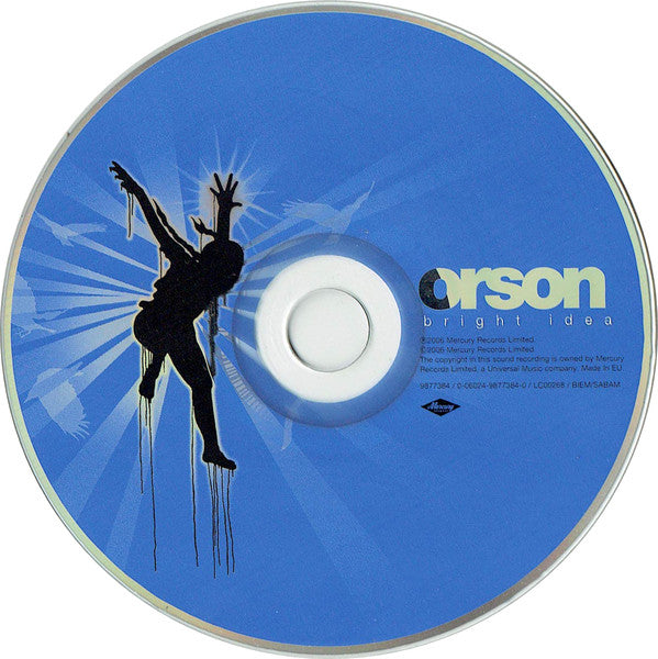 Orson - Bright Idea - Used CD image 3