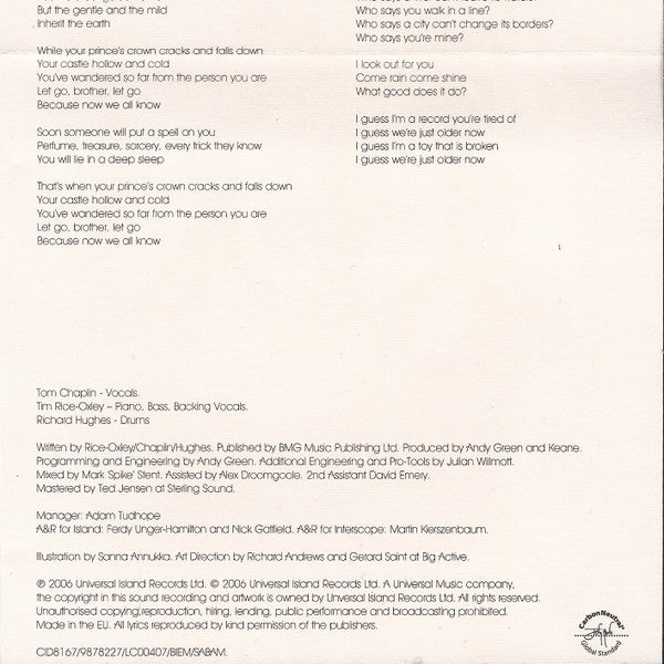 Keane - Under The Iron Sea - Used CD image 5