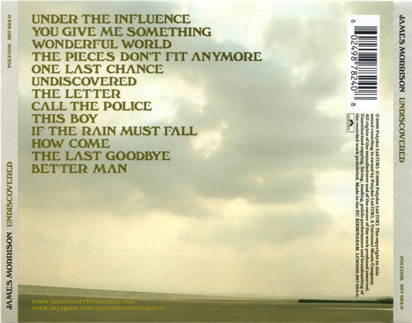 James Morrison - Undiscovered - Used CD image 5