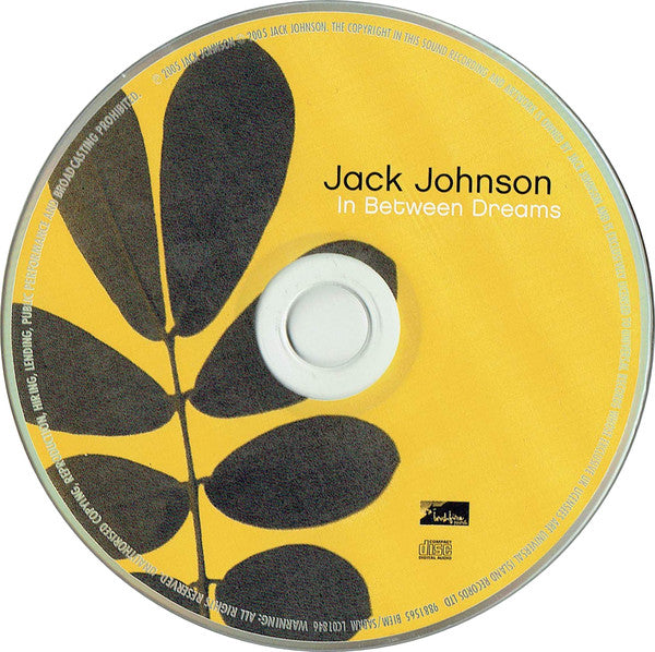 Jack Johnson - In Between Dreams - Used CD image 3