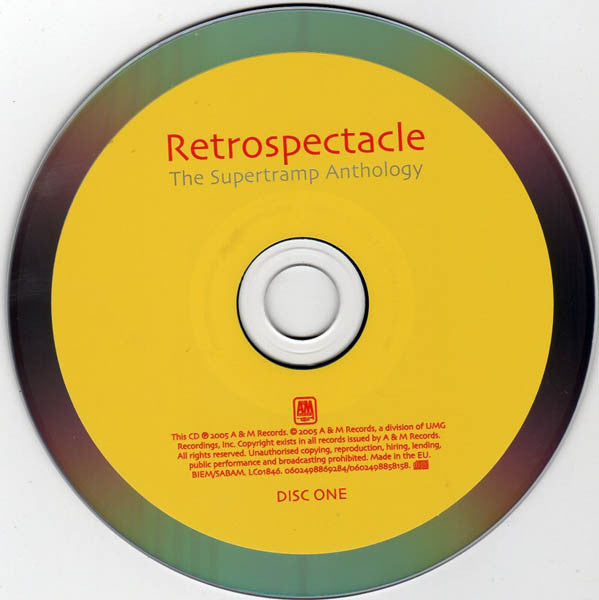 Supertramp - Retrospectacle (The  Anthology) - CD image 5