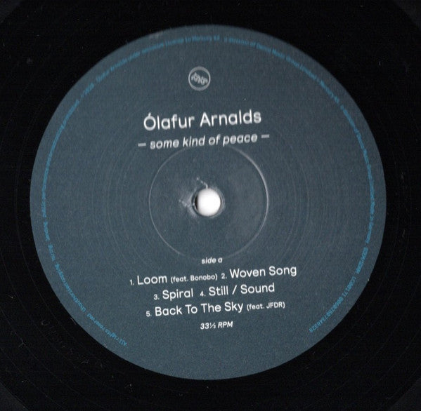 Ólafur Arnalds - some kind of peace - Vinyl Record 12 INCH RECORD image 2