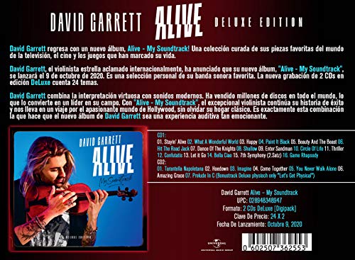 David Garrett - Alive - My Soundtrack - CD2 image 2