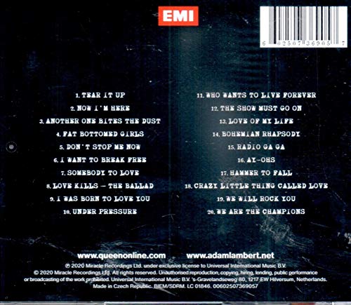 Queen Adam Lambert - Live Around The World - COMPACT DISC image 3