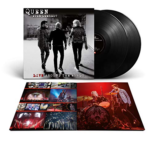QUEEN & ADAM LAMBERT - Live Around The World - Vinyl Record L.P. SET image 2