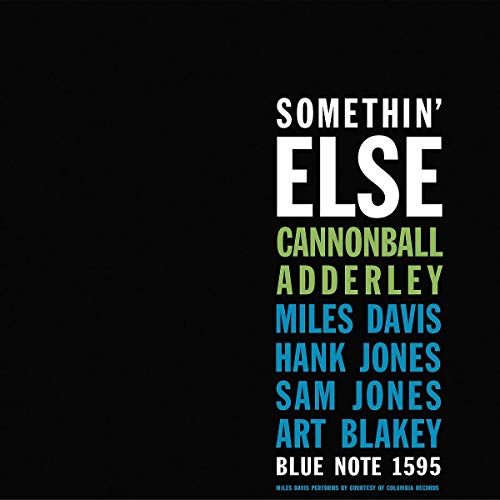 Cannonball Adderley - Somethin' Else - Vinyl Record 12 INCH RECORD image 1