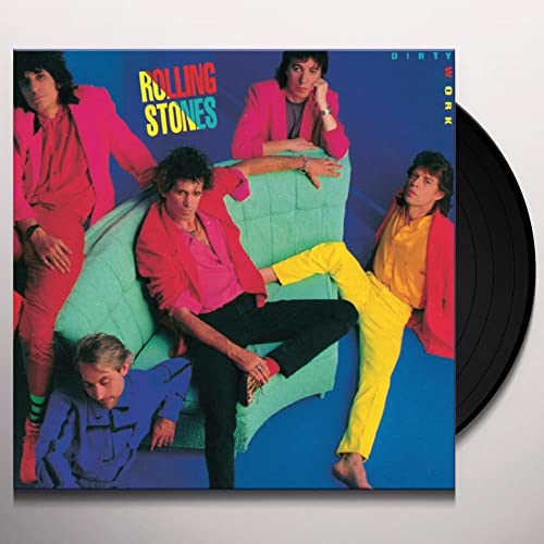Rolling Stones - Dirty Work - Vinyl Record 12 Album" image 2