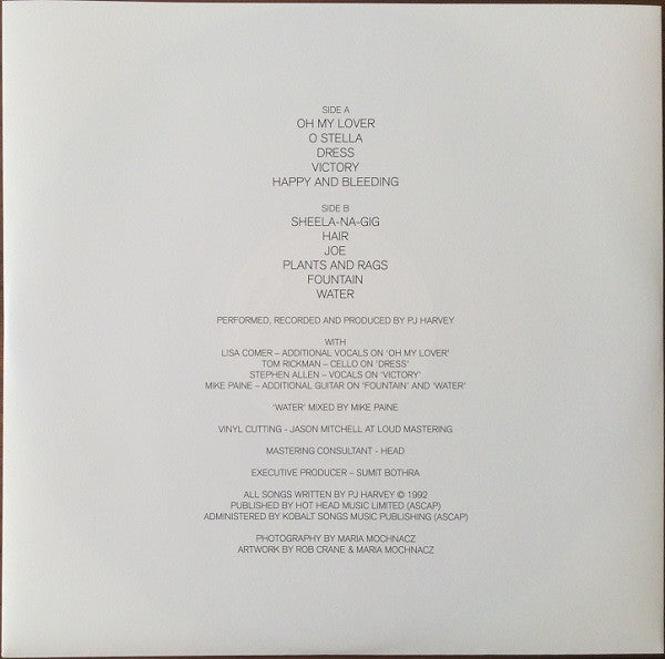 PJ Harvey - Dry ¿ Demos - Vinyl Record 12 INCH RECORD image 5