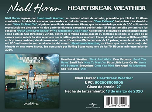Niall Horan - Heartbreak Weather - COMPACT DISC image 3