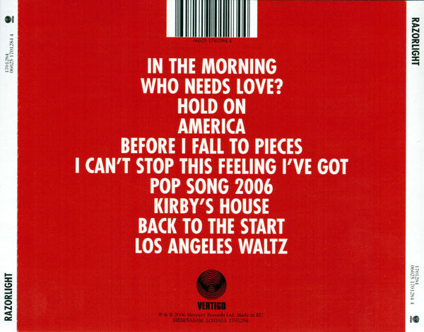 Razorlight - Used CD image 2