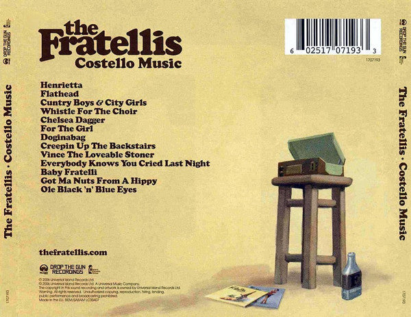 Fratellis - Costello Music - Used CD image 7