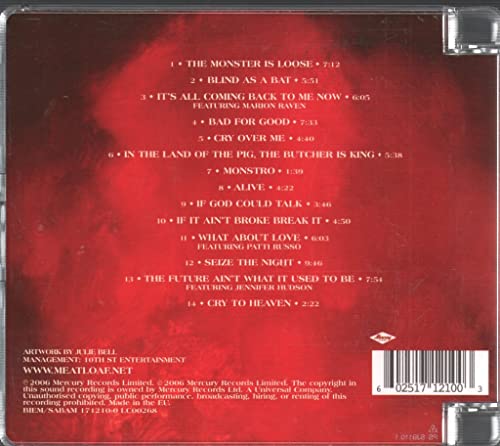 Meat Loaf - Bat Out Of Hell III - The Monster Is Loose - Used CD image 2