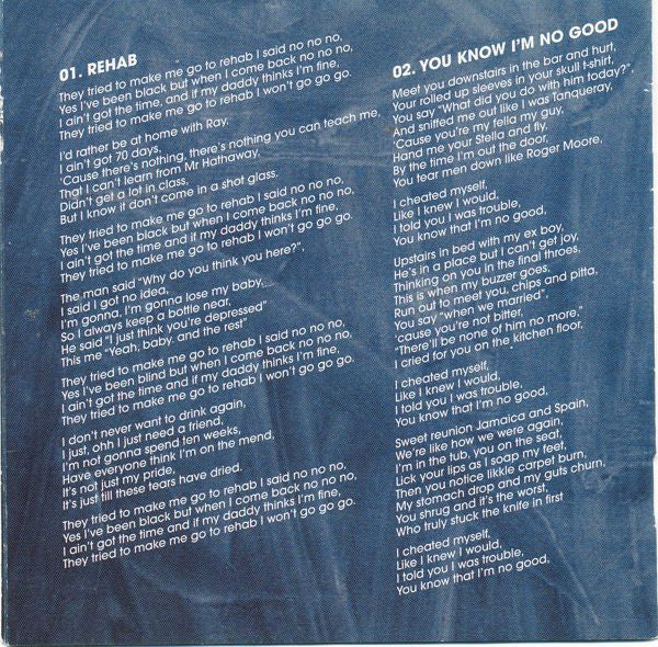 Amy Winehouse - Back To Black - Used CD image 5