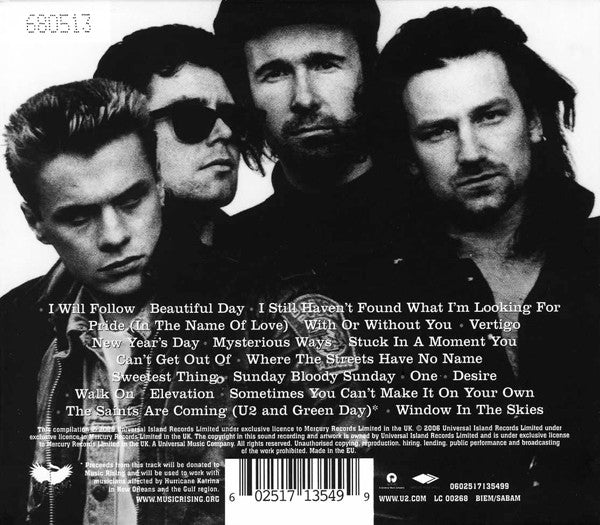 U2 - 18 Singles - CD image 2