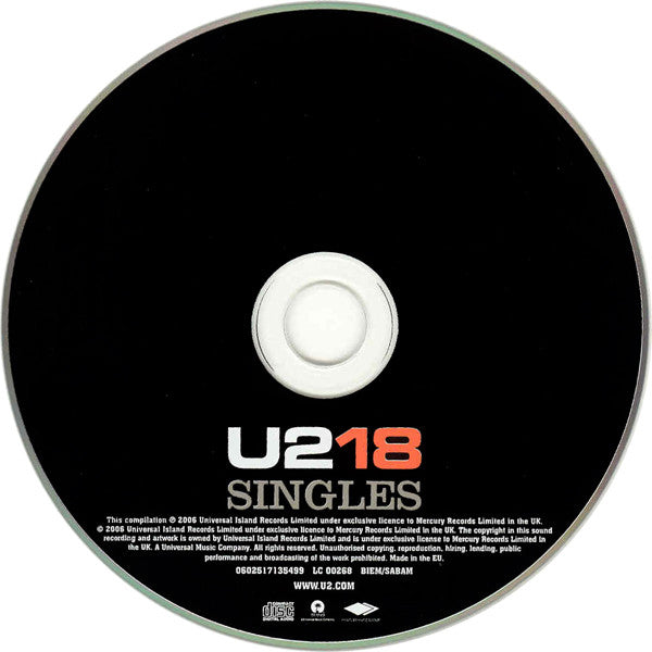 U2 - 18 Singles - CD image 3