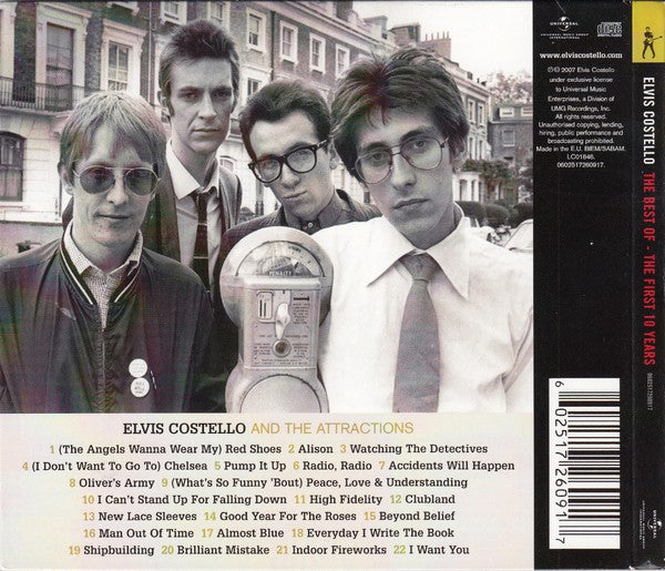 Elvis Costello - Best Of  - The First 10 Years - CD image 2