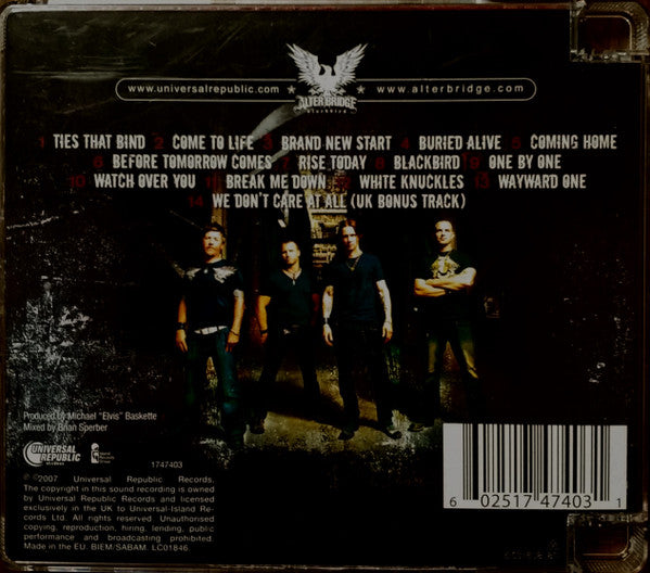 Alter Bridge - Blackbird - CD image 3
