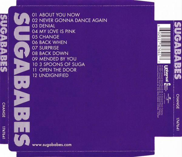 Sugababes - Change - Used CD image 2