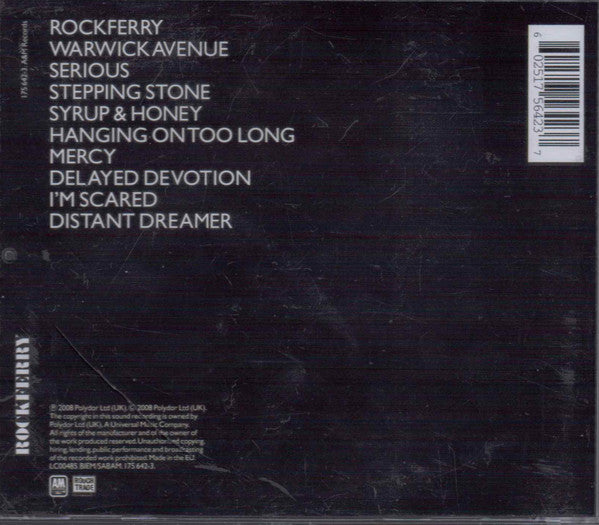 Duffy - Rockferry - Used CD image 2