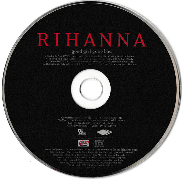 Rihanna - Good Girl Gone Bad - CD image 3