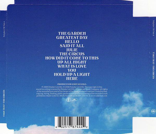 Take That - Circus - Used CD image 2