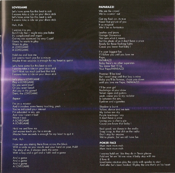 LADY GAGA - FAME (INTL VERSION) - CD image 5