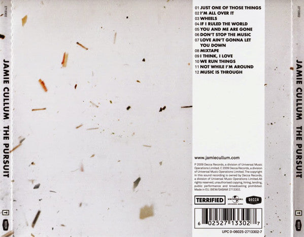Jamie Cullum - Pursuit - Used CD image 2