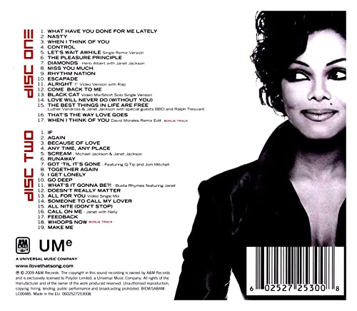 Janet Jackson - Best - CD image 2