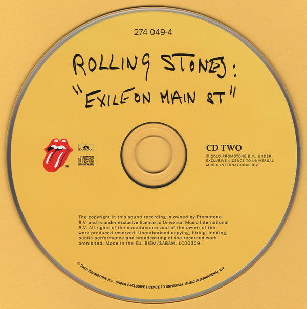 Rolling Stones - Exile On Main St - CD image 5