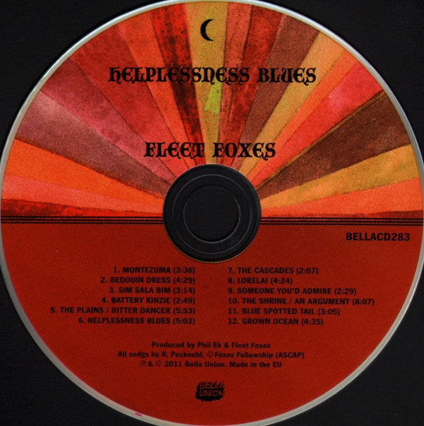 Fleet Foxes - Helplessness Blues - Used CD image 5