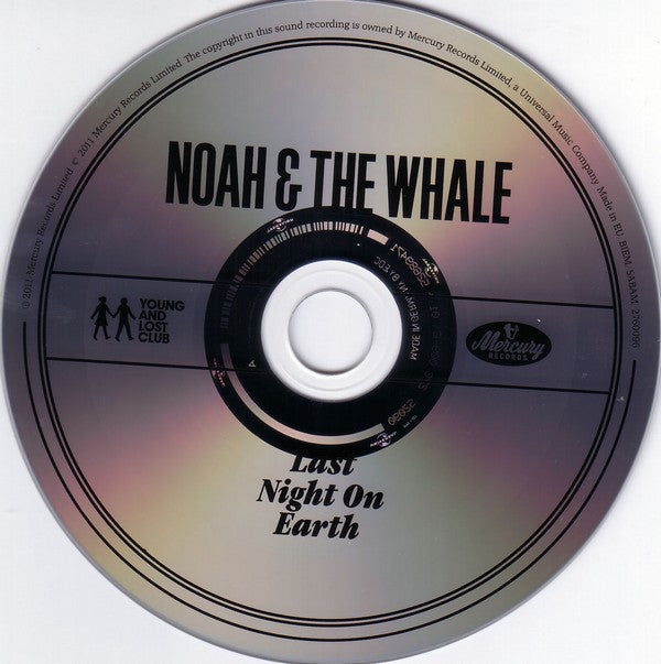 Noah And The Whale - Last Night On Earth - Used CD image 6