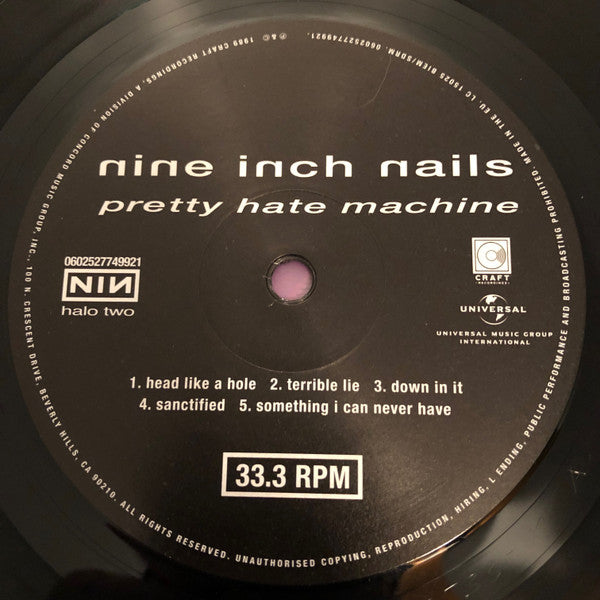 Nine Inch Nails - Pretty Hate Machine - Vinyl Record image 3