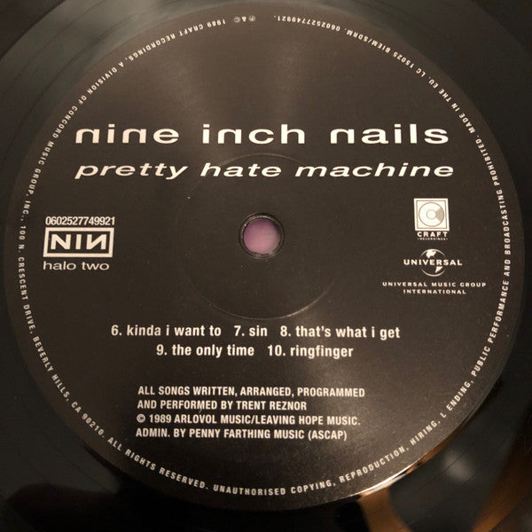 Nine Inch Nails - Pretty Hate Machine - Vinyl Record image 4