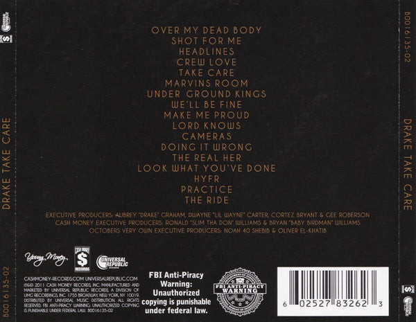 Drake - Take Care - CD image 2