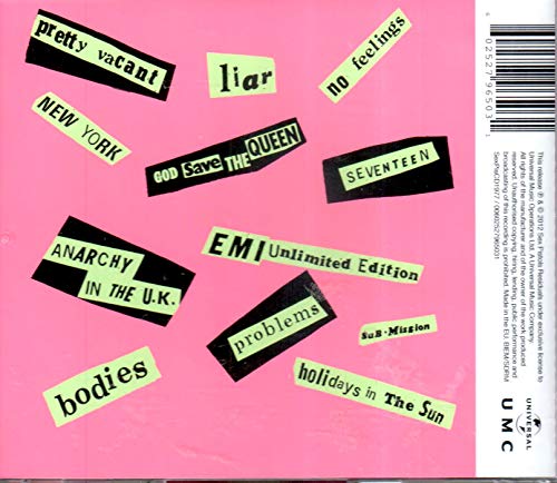 Sex Pistols - Never Mind The Bollocks Here's The - CD image 2