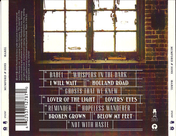 Mumford & Sons - Babel - CD image 8