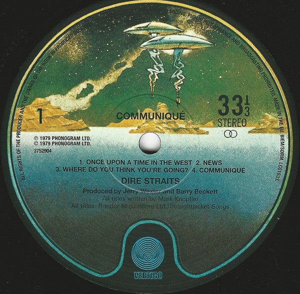 Dire Straits - Communique - Vinyl Record image 3