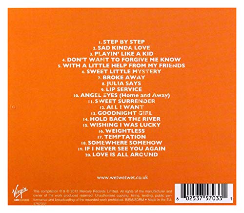 Wet Wet Wet - Step By Step: The Greatest Hits - CD image 2