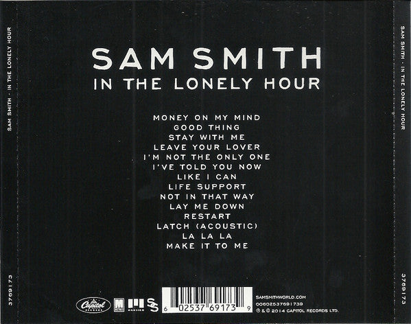 Sam Smith - In The Lonely Hour - CD image 5